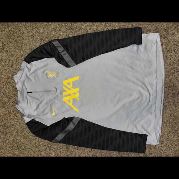 Nike Men's Dri-Fit Half-Zip Long Sleeve Liverpool FC Strike Soccer - Main Image